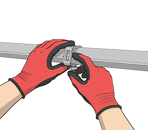 Elektrik Tesisatında Profil Askı Mengenesi Kullanımı